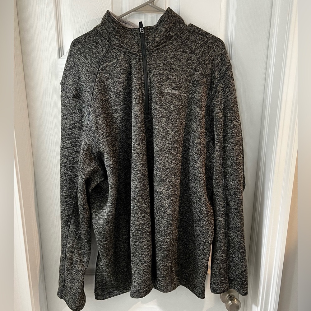 Eddie Bauer Quarter Zip Sweater XXL